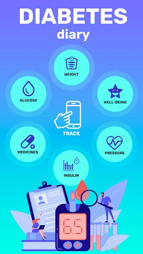 Glucose tracker－Diabetic diary - Image screenshot of android app