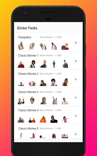 😂 WAStickerApps Funny Memes Stickers for WhatsApp - عکس برنامه موبایلی اندروید