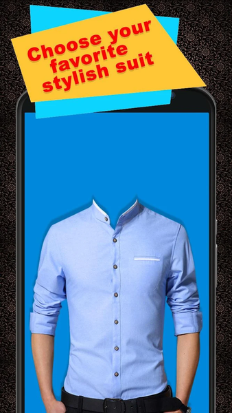 Men Pro Shirt Photo Suit - عکس برنامه موبایلی اندروید