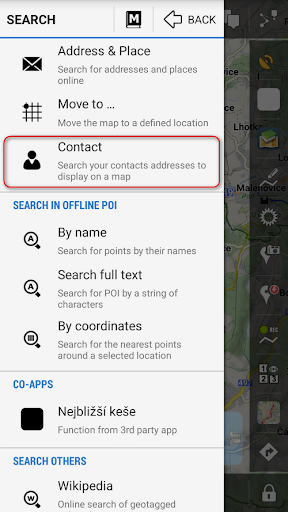 Contacts for Locus Map - عکس برنامه موبایلی اندروید