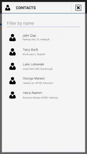 Contacts for Locus Map - عکس برنامه موبایلی اندروید