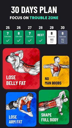 Lose Weight App for Men - Image screenshot of android app