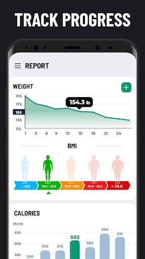 Lose Weight App for Men - عکس برنامه موبایلی اندروید