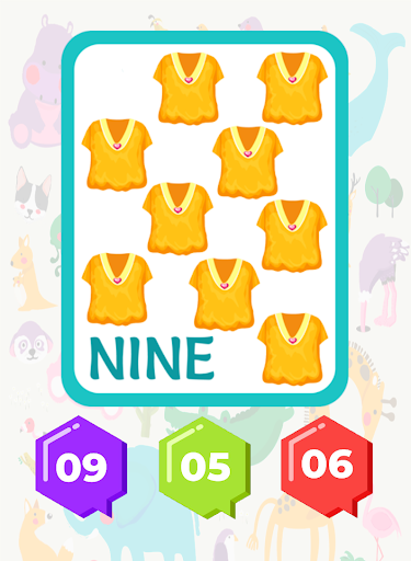 ۳ and ۶ Age Educational Preschool Games - عکس بازی موبایلی اندروید