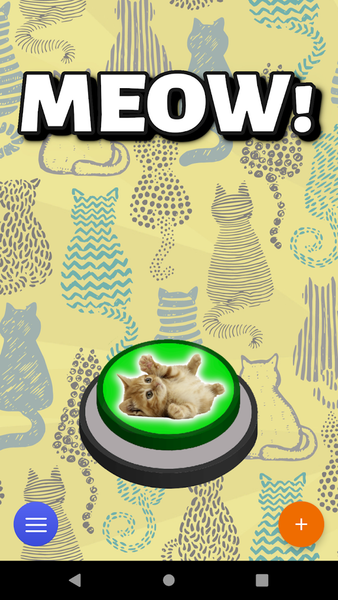 Meow Cat Kitten Sound Button - Image screenshot of android app