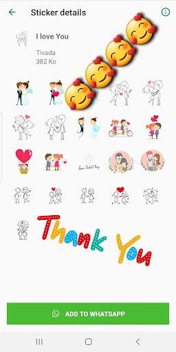 Thank You Sticker for WhatsApp - Image screenshot of android app