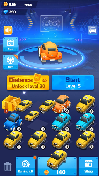 Drift Racing - Gameplay image of android game