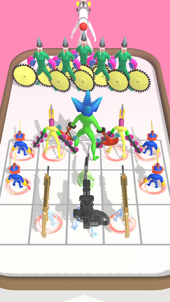 Chainsaw Head: Run and Merge - عکس بازی موبایلی اندروید