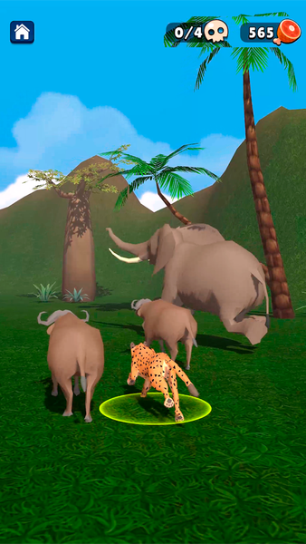 Merge & Hunt: World Evolution - Gameplay image of android game