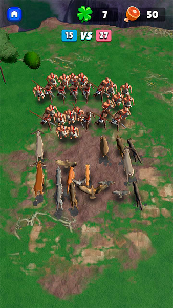 Merge and Hunt: Riot of Nature - عکس بازی موبایلی اندروید