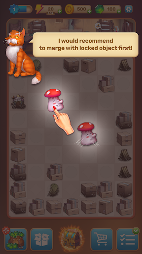 Mergic: Merge & Magic - Gameplay image of android game