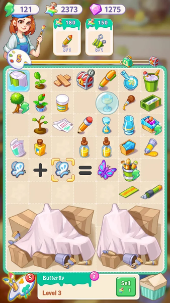 Merge Artist: Merge Games - Image screenshot of android app