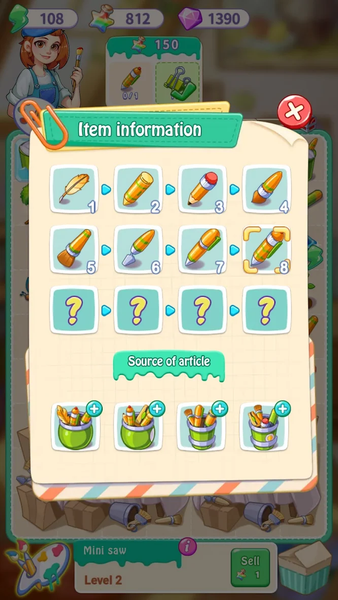 Merge Artist: Merge Games - Image screenshot of android app