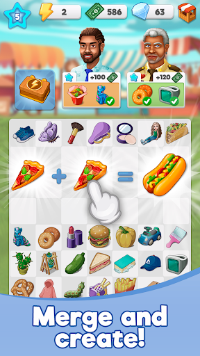 Riverside Merge - Gameplay image of android game