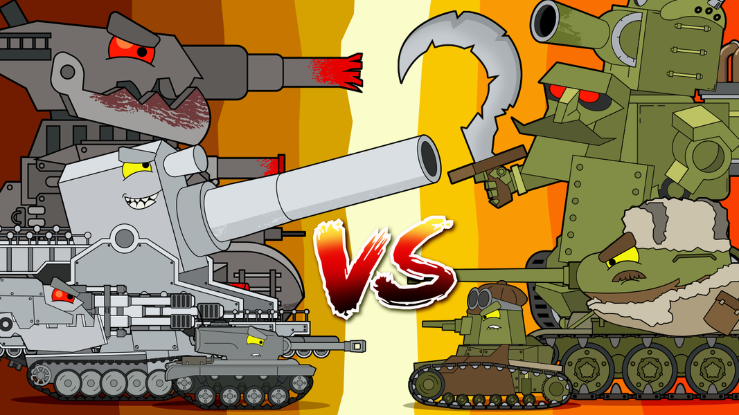 Merge Tanks: Idle Merge Arena - Gameplay image of android game