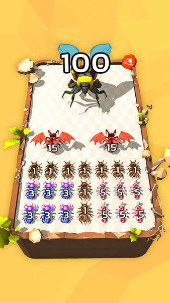 Merge Master: Ant Fusion Game - Gameplay image of android game