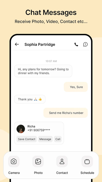 Messages - Image screenshot of android app