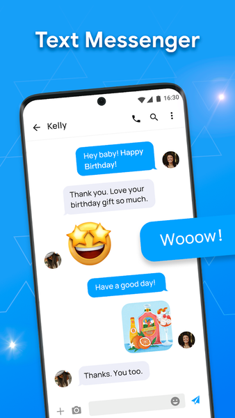 Messages: SMS Text App - Image screenshot of android app