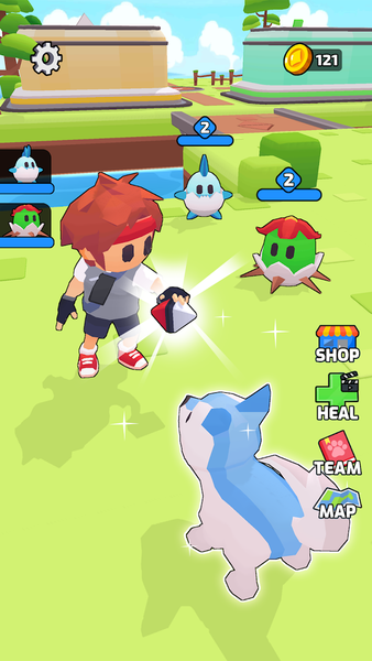 Metamon Island - Gameplay image of android game
