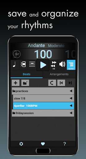 Metronomerous - pro metronome - عکس برنامه موبایلی اندروید