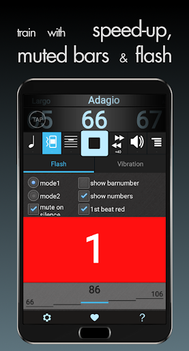Metronomerous - pro metronome - عکس برنامه موبایلی اندروید