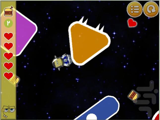 spongebob in Space - Gameplay image of android game