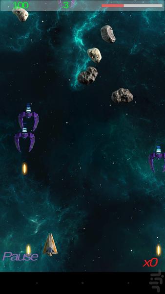 Space Shooter - Gameplay image of android game