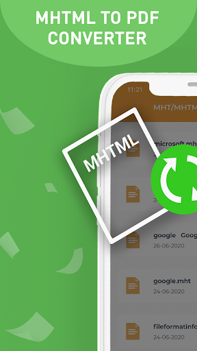 MHTML To PDF Converter - عکس برنامه موبایلی اندروید