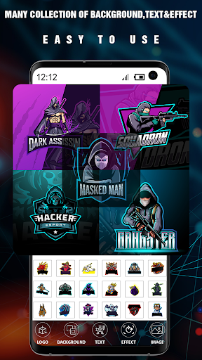 Logo Esport Maker - Create Gam - Image screenshot of android app