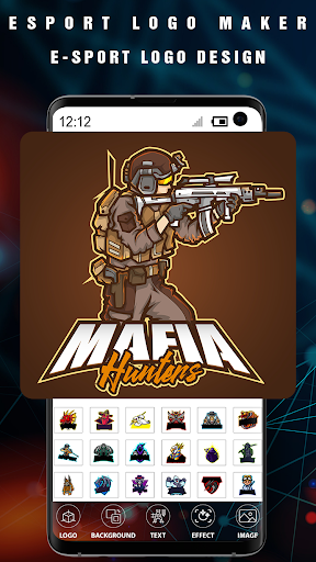 Logo Esport Maker - Create Gam - Image screenshot of android app