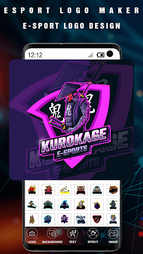 Logo Esport Maker - Create Gam - Image screenshot of android app