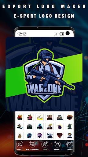 Logo Esport Maker - Create Gam - Image screenshot of android app