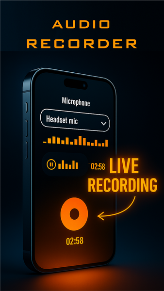 Microphone - عکس برنامه موبایلی اندروید