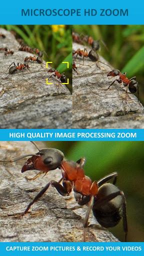 Microscope HD Zoom Camera - عکس برنامه موبایلی اندروید