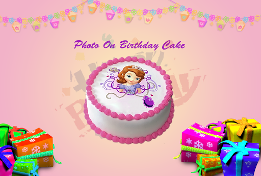 Name Photo On Birthday Cake - عکس برنامه موبایلی اندروید