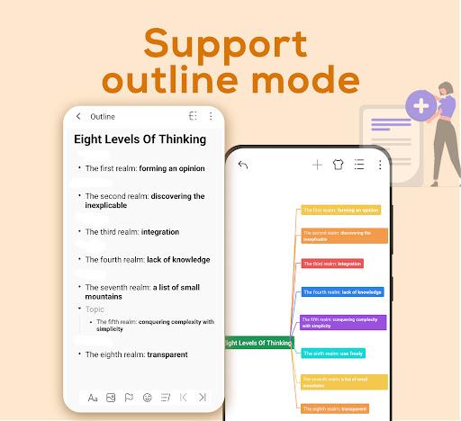Nice Mind Map - Mind mapping - عکس برنامه موبایلی اندروید