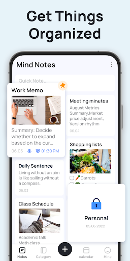 Mind Notes: Note-Taking Apps - عکس برنامه موبایلی اندروید