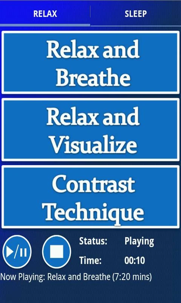 Stress Reduction Audio - عکس برنامه موبایلی اندروید