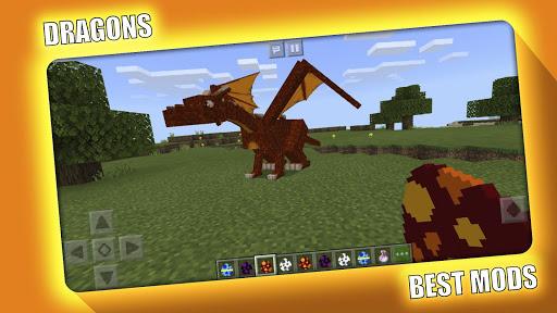 Dragon Mod for Minecraft PE - - Image screenshot of android app