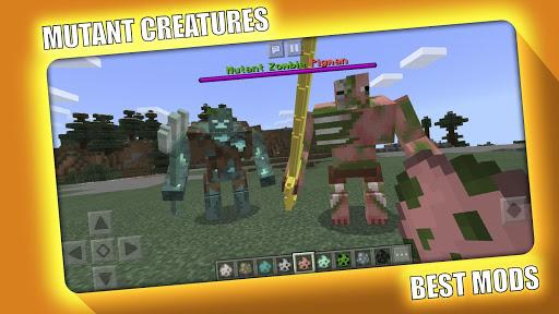 Mutant Creatures Mod for Minecraft PE - MCPE - عکس برنامه موبایلی اندروید