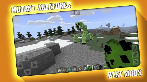 Mutant Creatures Mod for Minec - Image screenshot of android app