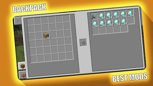 BackPack Mod for Minecraft PE - Image screenshot of android app