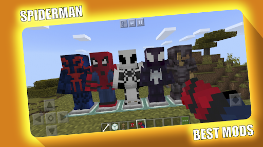 SpiderMan Mod for Minecraft PE - MCPE - Image screenshot of android app