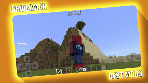 SpiderMan Mod for Minecraft PE - MCPE - Image screenshot of android app