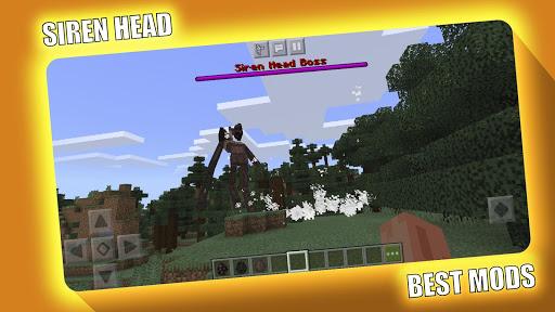 Siren Head Mod for Minecraft P - Image screenshot of android app