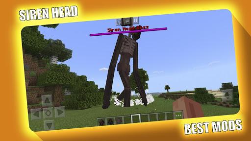 Siren Head Mod for Minecraft P - Image screenshot of android app