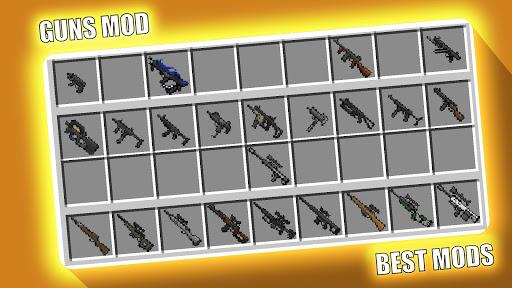 Guns Mod for Minecraft PE - MC - Image screenshot of android app