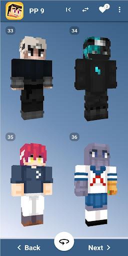 Anime Skins Minecraft - Image screenshot of android app