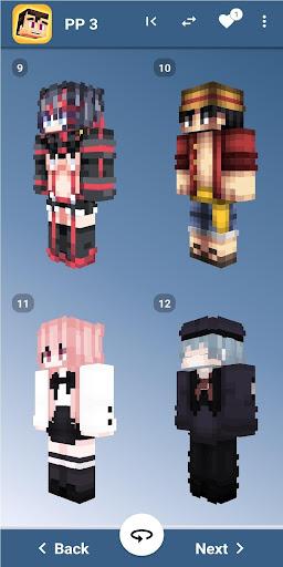 Anime Skins Minecraft - Image screenshot of android app