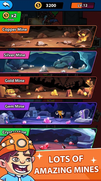 Idle Miner Tycoon - Gold Miner - عکس بازی موبایلی اندروید